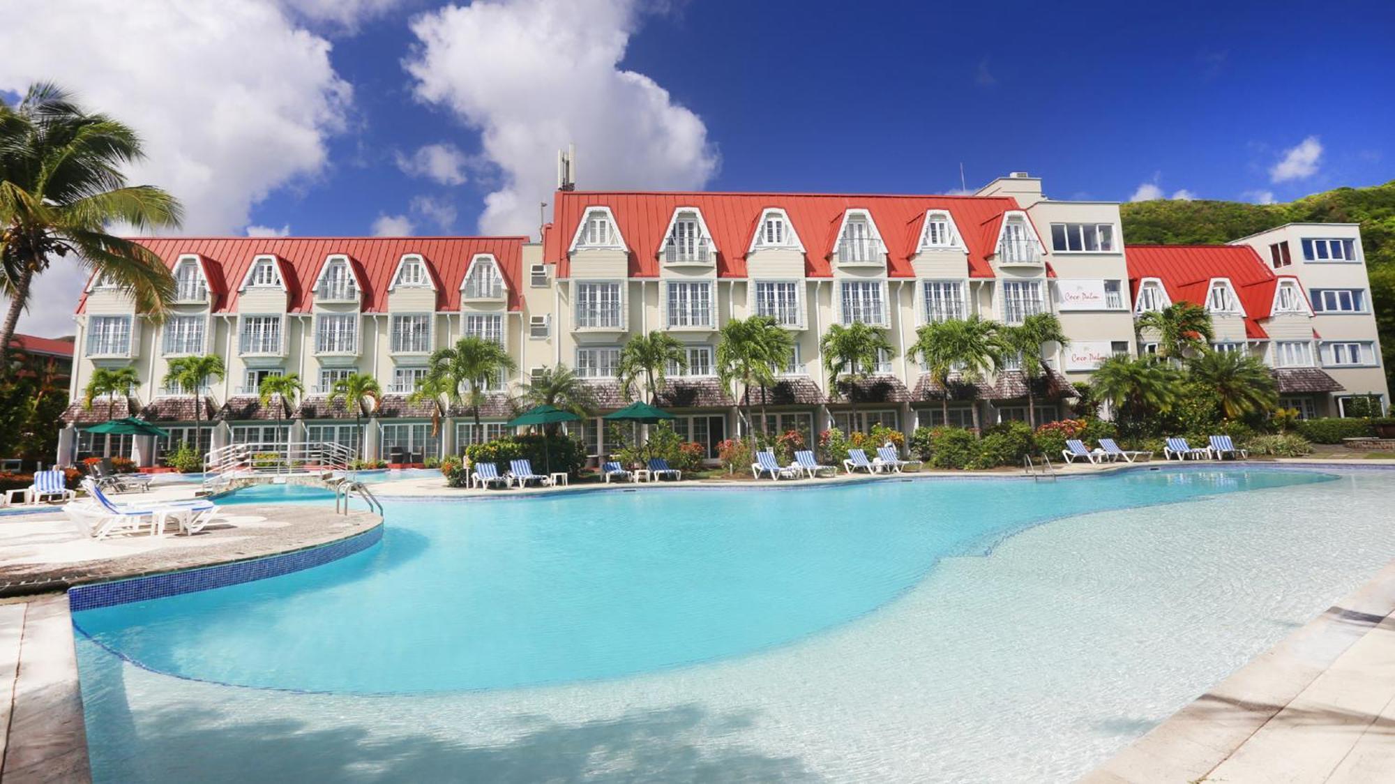 Coco Palm Hotel Gros Islet Eksteriør billede