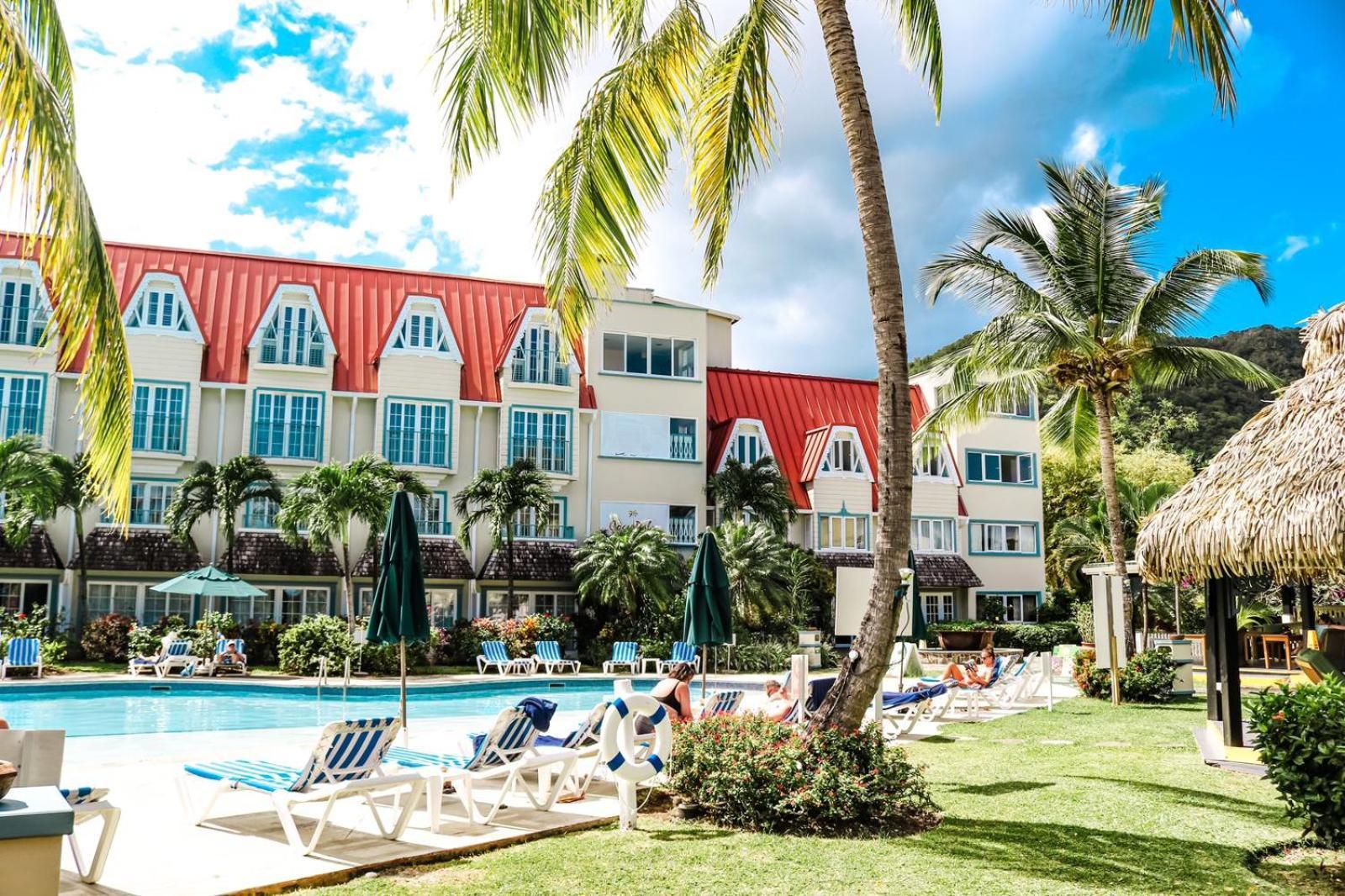 Coco Palm Hotel Gros Islet Eksteriør billede